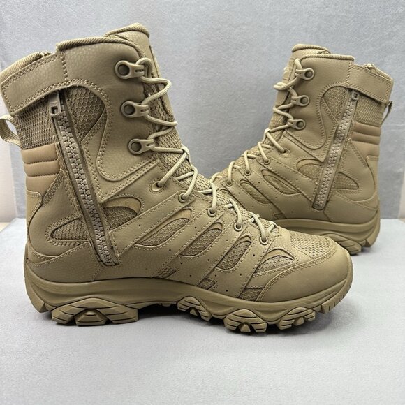 Merrell Moab 3 Tactical 8" Boots Men’s 10 & 12 Zip Waterproof Military J004107 - Picture 5 of 8